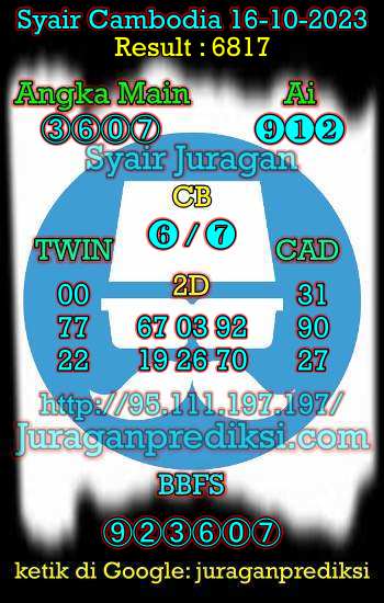 prediksi cambodia 16 oktober 2023, syair cambodia hari ini senin 16-10-2023, prediksi syair kamboja 16 oktober 2023 4d jitu dan akurat