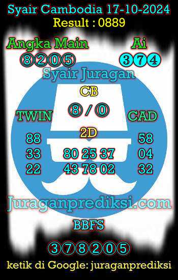prediksi cambodia 17 oktober 2024, syair cambodia hari ini kamis 17-9-2024, prediksi syair kamboja 17 oktober 2024 4d jitu dan akurat