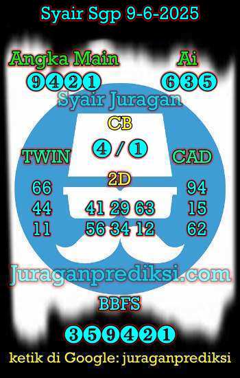 prediksi sgp 9 juni 2025, syair sgp hari ini senin 9-6-2025, prediksi syair singapore 9 juni 2025, prediksi sgp jp jitu dan akurat